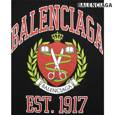 バレンシアガ BALENCIAGA メンズ ムロゴプリント付プルオーバーパーカー ブラック 675003 TLV90 1076 - ガッツ  オンラインショップ