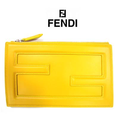 フェンディ FENDI メンズ 小物 鞄 ポーチ型 ロゴ ユニセックス可