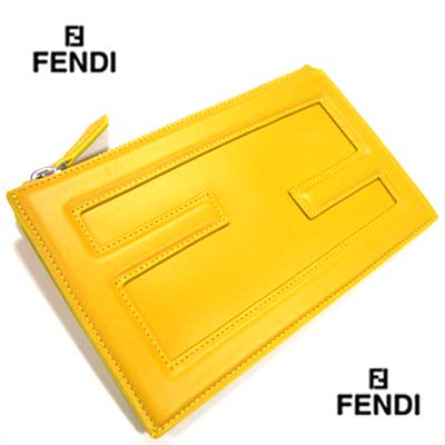 フェンディ FENDI メンズ 小物 鞄 ポーチ型 ロゴ ユニセックス可