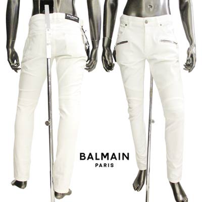 Хޥ BALMAIN  ܥȥॹ ѥ ǥ˥    å/ܥʬѥåդХǥ˥ѥ  WH0MG005 032D 0FA<img class='new_mark_img2' src='https://img.shop-pro.jp/img/new/icons1.gif' style='border:none;display:inline;margin:0px;padding:0px;width:auto;' />