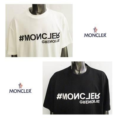 MONCLER グルノーブル　ロゴプリント　Tシャツ　S 国内正規品 4S389 MONCLER グルノーブル ロゴプリント Tシャツ S 国内正規品 4S389