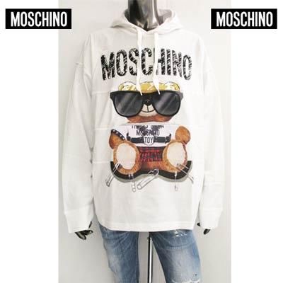 MOSCHINO モスキーノ パーカー フーディー モスキーノ MOSCHINO メンズ トップス パーカー フーディー ロゴ