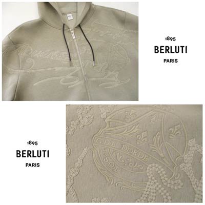 ベルルッティ BERLUTI メンズ トップス パーカー フーディー ロゴ