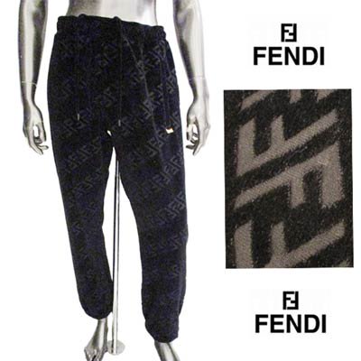 フェンディ FENDI メンズ パンツ ボトムス トラックパンツ ロゴ FB0496