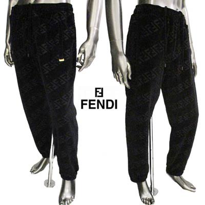 フェンディ FENDI メンズ パンツ ボトムス トラックパンツ ロゴ FB0496 ...