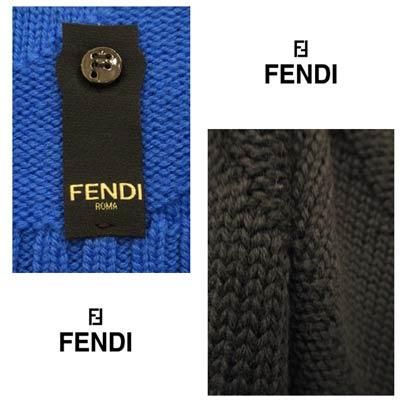 フェンディ FENDI メンズ トップス ニット セーター ロゴ 2color