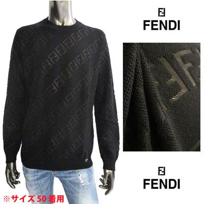 フェンディ FENDI メンズ トップス ニット セーター ロゴ FZY111 AH3B