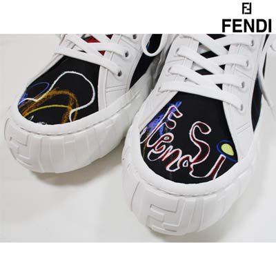 フェンディ FENDI メンズ 靴 スニーカー ロゴ グラフィティアート