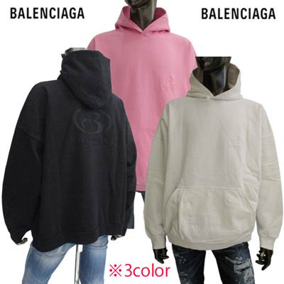 バレンシアガ BALENCIAGA メンズ トップス パーカー フーディー ロゴ 