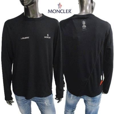 モンクレール MONCLER メンズ トップス ロンT 長袖 ロゴ ポーラー