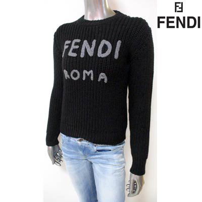 フェンディ FENDI レディース トップス ニット セーター ロゴ FENDI 