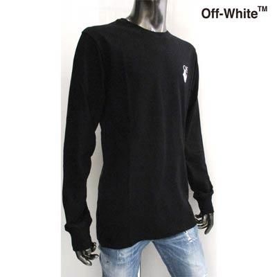 オフホワイト OFF-WHITE メンズ トップス ロンT 長袖 ロゴ
