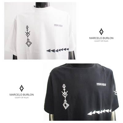 MARCELO BURLON Tシャツ　幾何学模様 MARCELO BURLON Tシャツ幾何学模様