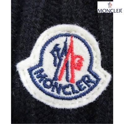 未使用タグ付き MONCLERモンクレール ケーブルニット帽 未使用タグ付き