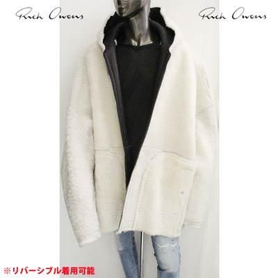 リックオウエンス RICK OWENS メンズ アウター ジャケットリバーシブル着可JUMBO PETER JKTリバーシブルレザーコート