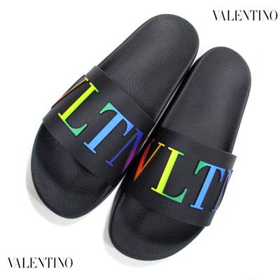 ヴァレンティノ VALENTINO メンズ 靴 サンダル シャワーサンダル ロゴ