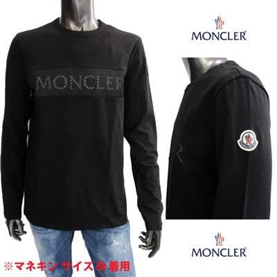 モンクレール MONCLER メンズ トップス ロンT 長袖 ロゴ アームロゴ ...