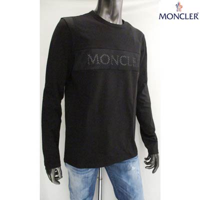 モンクレール MONCLER メンズ トップス ロンT 長袖 ロゴ アームロゴ