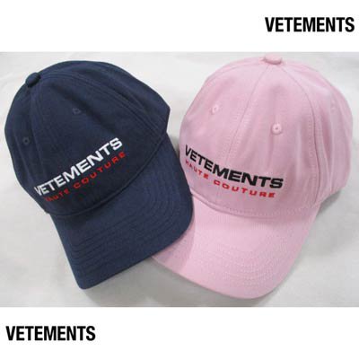 ヴェトモン VETEMENTS メンズ 帽子 キャップ ロゴ 2color unisex可 