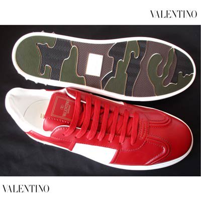 ヴァレンティノ VALENTINO メンズ 靴 スニーカー ロゴ ボディホワイト