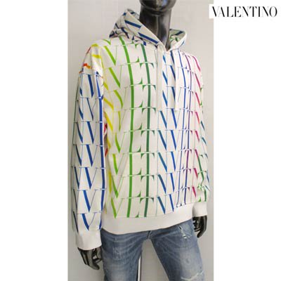 ヴァレンティノ VALENTINO メンズ トップス パーカー フーディー ロゴ