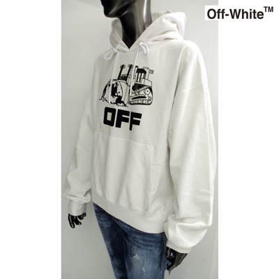 トップス ERL Off-White Logo Hoodie off-white-co-virgil-abloh-