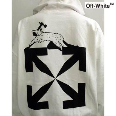 オフホワイト OFF-WHITE メンズ トップス パーカー フーディー