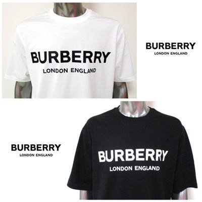 バーバリー BURBERRY メンズ トップス Tシャツ 半袖 ロゴ 2color ...