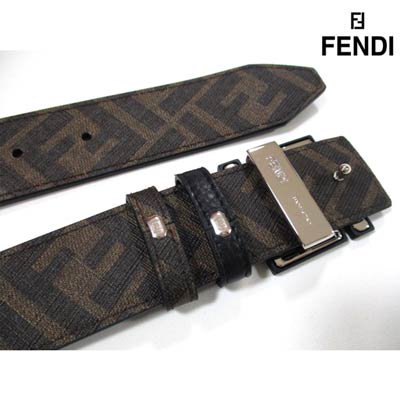 フェンディ FENDI メンズ 小物 ベルト レザーベルト ロゴ バックルFF