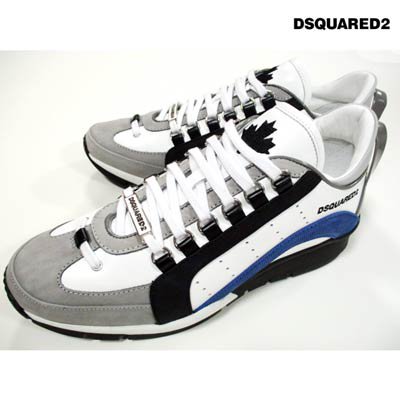 ディースクエアード DSQUARED2 メンズ 靴 スニーカー ロゴ ボディ部分 ...