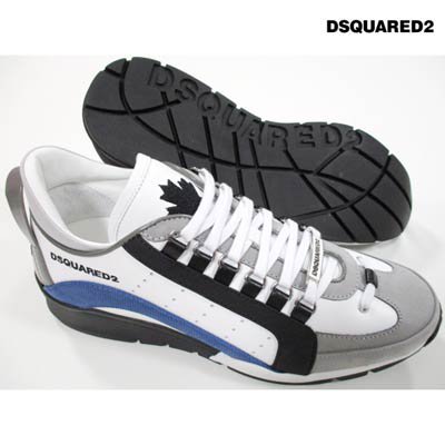 ディースクエアード DSQUARED2 メンズ 靴 スニーカー ロゴ ボディ部分
