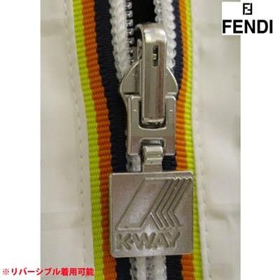 5721【希少コラボ】フェンディ×K-WAY☆リバーシブルジャケット ズッカ柄 5721【希少コラボ】フェンディ×K-WAY☆リバーシブルジャケット