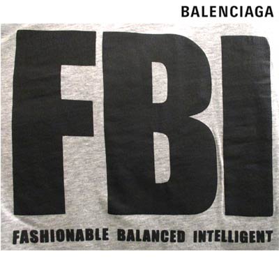 バレンシアガ BALENCIAGA メンズ トップス Tシャツ 半袖 ロゴ ひび割