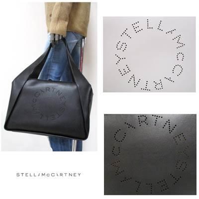 s54 保存袋付　ステラマッカートニー　パンチングロゴ　レザーショルダーバッグ. s54 保存袋付 ステラマッカートニー パンチングロゴ レザー
