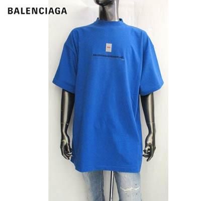 バレンシアガ BALENCIAGA メンズ トップス Tシャツ 半袖 ロゴ 2color