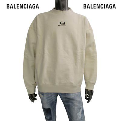 バレンシアガ BALENCIAGA メンズ トップス スウェット トレーナー ロゴ