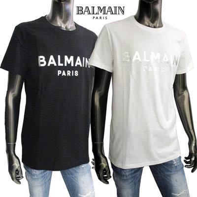 バルマン Tシャツ ホワイト 筆記体 | www.vp-concrete.com