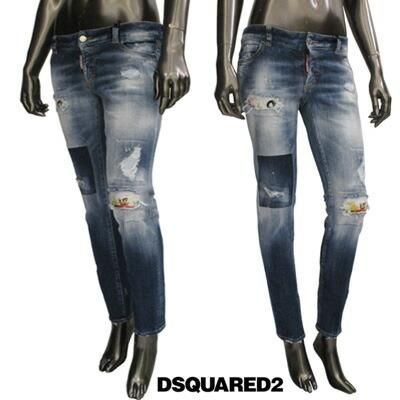 ディースクエアードDSQUARED2 レディース パンツ ボトムス デニム ロゴ