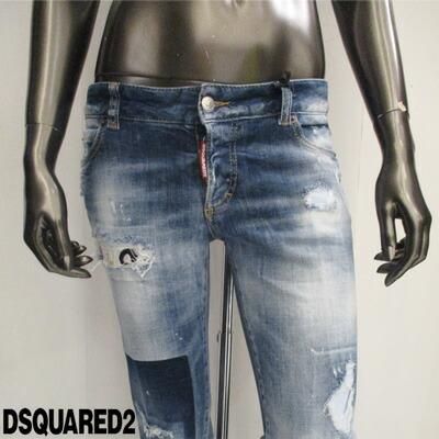 ディースクエアードDSQUARED2 レディース パンツ ボトムス デニム ロゴ