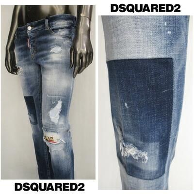 ディースクエアードDSQUARED2 レディース パンツ ボトムス デニム ロゴ