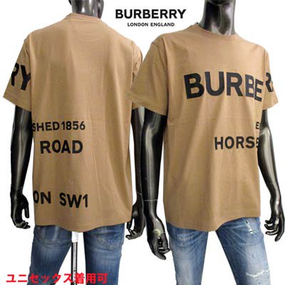 バーバリー BURBERRY メンズ トップス Tシャツ 半袖 ロゴ ユニセックス