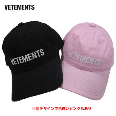 ヴェトモン VETEMENTS メンズ 帽子 キャップ ユニセックス可 ※同