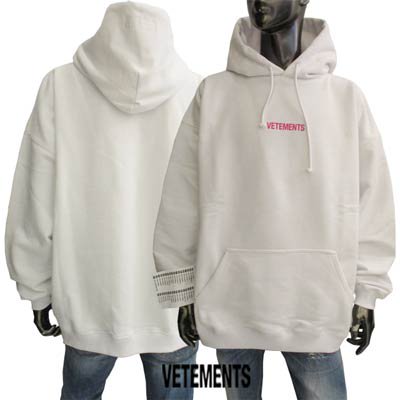 ヴェトモン VETEMENTS メンズ トップス パーカー フーディー ロゴ ※同