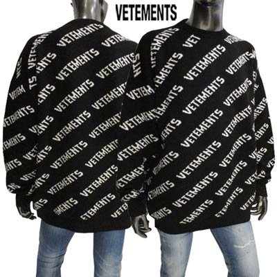 ヴェトモン VETEMENTS メンズ セーター ニット トップス ユニセックス ...
