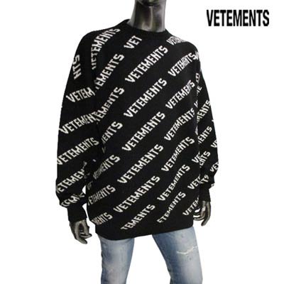 ヴェトモン VETEMENTS メンズ セーター ニット トップス ユニセックス ...
