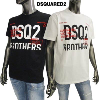 ディースクエアード DSQUARED2 メンズ トップス Tシャツ 半袖 ロゴ