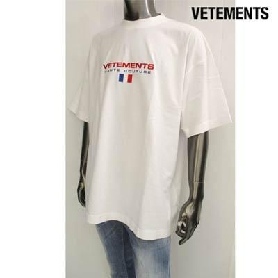ヴェトモン　VETEMENTS HAUTE COUTURE Tシャツ ヴェトモン VETEMENTS メンズ トップス Tシャツ 半袖 ロゴ HAUTE