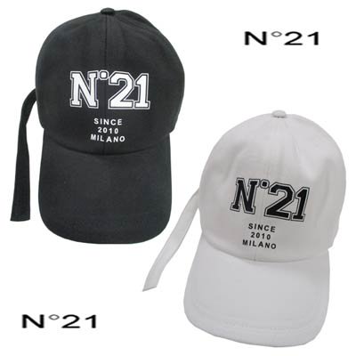 ヌメロヴェントゥーノ N°21 メンズ 帽子 キャップ ロゴ ユニセックス可 ...