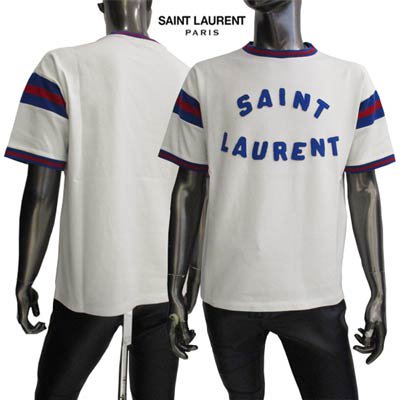 サンローランパリ  331166 Y2BD1 ポケットTシャツ メンズ STシャツ/カットソー(半袖/袖なし)