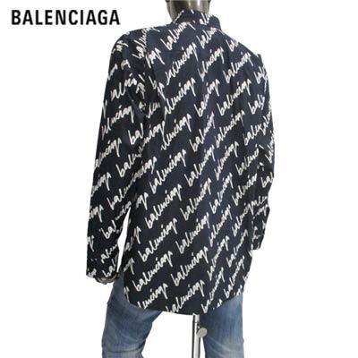 バレンシアガ BALENCIAGA メンズ トップス シャツ 長袖 ロゴ ユニ